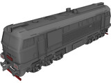M62 Locomotive 3D Model preview