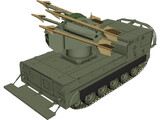 M730ai Chaparral 3D Model preview