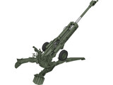 M777 Howitzer 3D Model preview