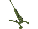 M777 Lightweight 155 Howitzer 3D Model