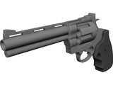 M9 Revolver 3D Model preview