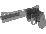 M9 Revolver 3D Model