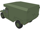 M997 Ambulance 3D Model