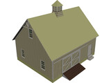 Machine Shed 3D Model preview