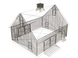 Machine Shed 3D Model