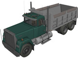 Mack Dumpster 3D Model preview