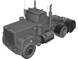 Mack Superliner 3D Model preview