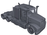 Mack Superliner 3D Model preview