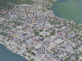 Madison City, WI, USA (2019) 3D Model preview