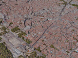 Madrid City, Spain (2023) 3D Model preview
