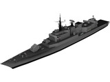 Maestrale Frigate 3D Model preview