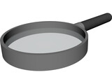 Magnifier 3D Model preview