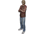 Male Teen 3D Model preview