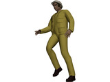 Male Worker Operator 3D Model