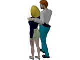 Man and Woman 3D Model