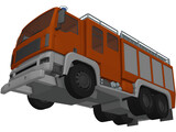 MAN Firetruck 3D Model