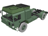 MAN Military Truck 3D Model preview