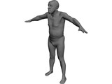 Man Old 3D Model preview