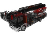 MAN Rosenbauer Ladder Truck 3D Model
