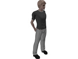 Man Standing 3D Model