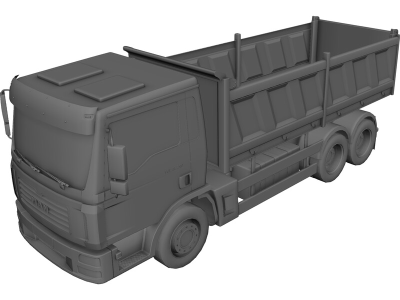 MAN T6L8.210 Truck 3D Model