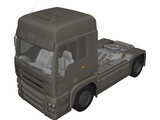 MAN TGA Steyr 3D Model preview