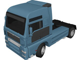 MAN TGA 3D Model preview