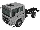 MAN TGM (2008) 3D Model preview