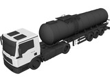Man Truck 3D Model preview