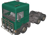 Man Truck 3D Model preview