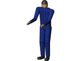 Man Worker 3D Model