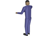 Man Worker 3D Model