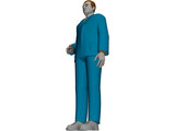 Man Worker 3D Model