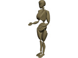 Mannequin 3D Model preview