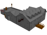 Mansion 3D Model preview