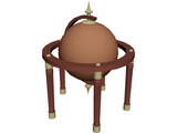 Mappemonde (1900) 3D Model preview