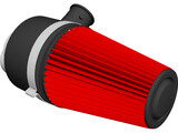 Marine Cone Air Filter 3D Model preview