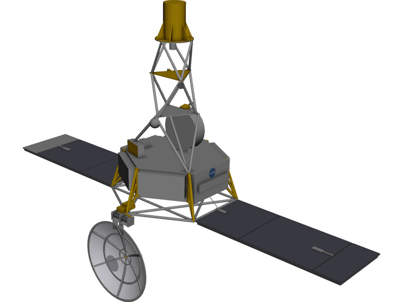 Mariner 2 (1962) 3D Model