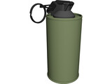 Mark 4 Screening Smoke Grenade 3D Model preview