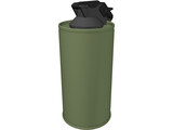 Mark 4 Screening Smoke Grenade 3D Model