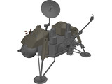 Mars Viking Probe Exploration 3D Model