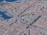 Marseille City, France (2023) 3D Model preview