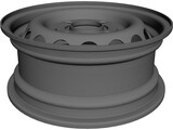 Maruti 800 Rim 3D Model preview