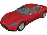 Maserati Granturismo 3D Model preview