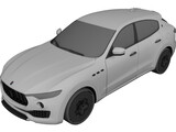 Maserati Levante (2017) 3D Model preview