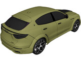 Maserati Levante Novitec (2016) 3D Model preview