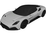 Maserati MC20 (2022) 3D Model preview