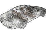 Maserati Quattroporte 3D Model