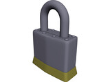 MasterLock 3D Model preview