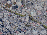 Matsumoto City, Japan (2023) 3D Model